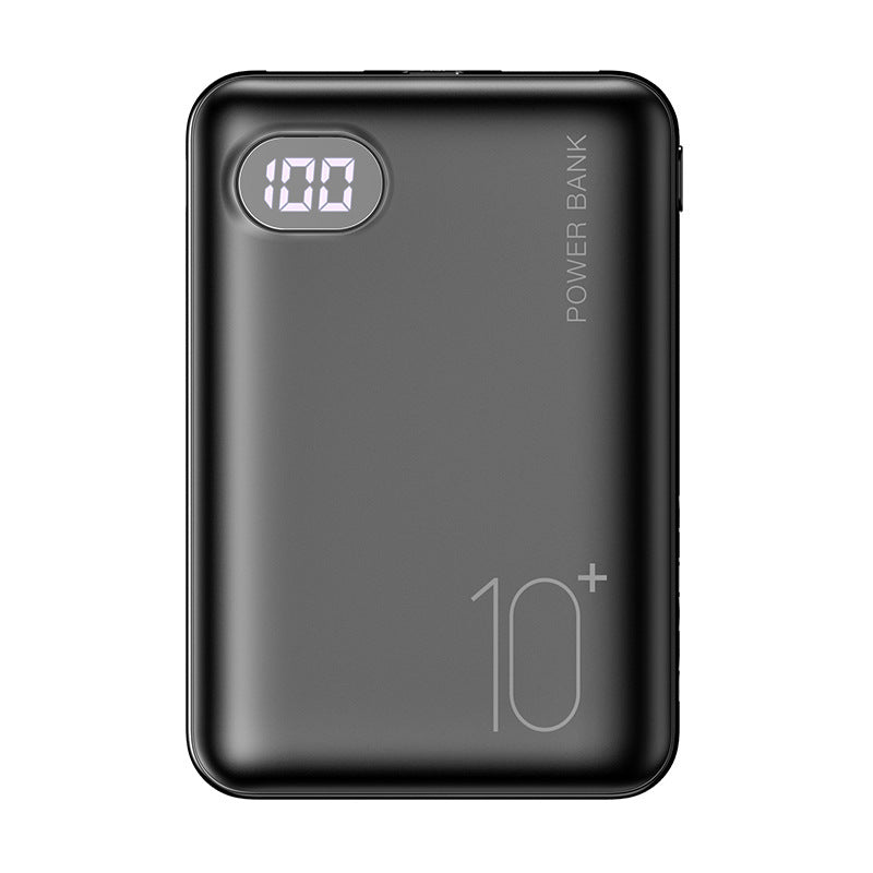 10000mAh two usb digital display power bank