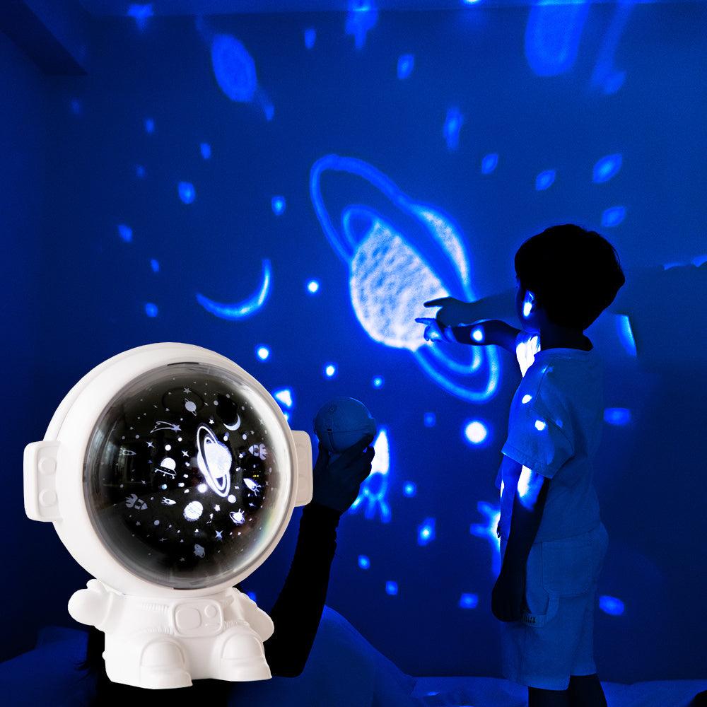 Galaxy Star Projector Starry Sky Night Light Astronaut Lamp